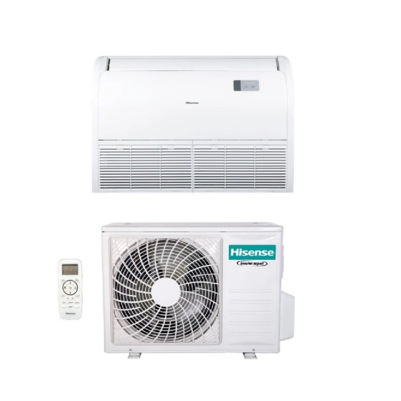 Climatiseur Hisense Inverter plafond/sol 24 000 BTU AUV71UR4SA3 + AUW71U4RF4 R-32 avec télécommande standard