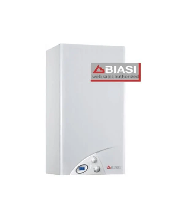 Chauffe-eau à gaz à chambre étanche Biasi 14S avec kit d'évacuation des gaz de combustion