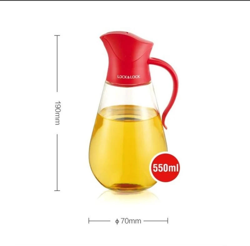 Non-drip Black Oil Dispenser Bottle - Precision Pouring for Your Kitchen