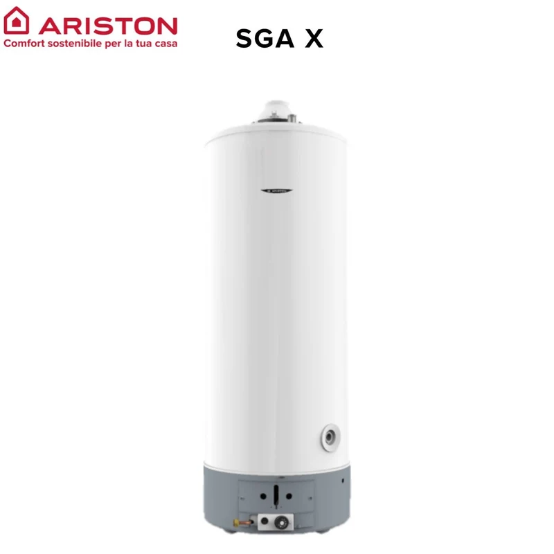 OFFRES SPÉCIALES Chauffe-eau à gaz à chambre ouverte Ariston avec stockage de méthane SGA X 300 3211118 Faibles émissions de NOx