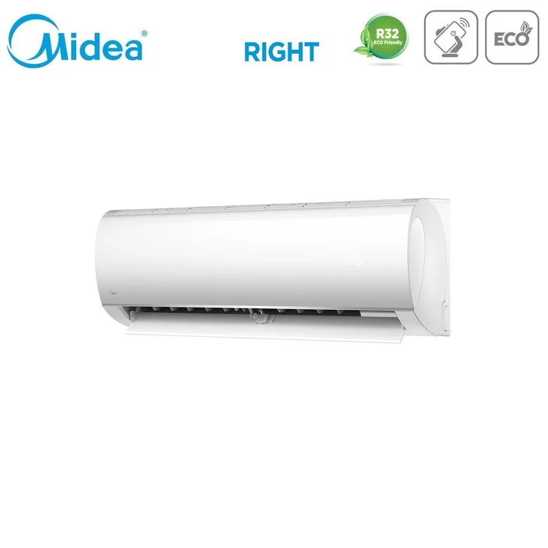 Climatiseur quadri-split inverter Midea série RIGHT 9+12+12+12 avec M4O-36FN8-Q R-32 Wi-Fi en option 9000+12000+12000+12000 - Neuf