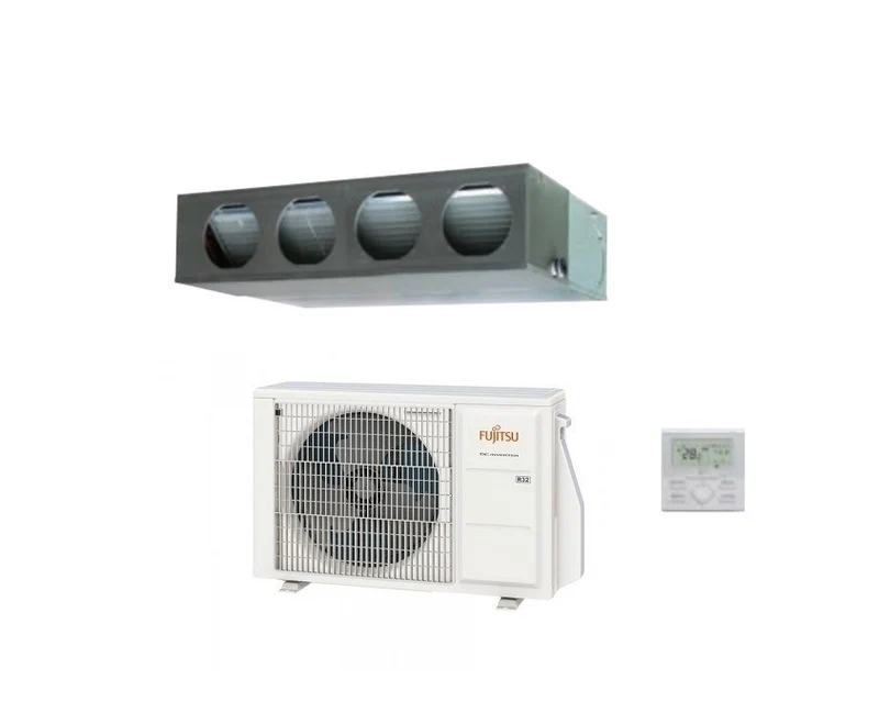 Climatiseur gainable Fujitsu Inverter série KM 45000 Btu ARXG45KMLA + AOYG45KRTA R-32 triphasé 3NGF89330