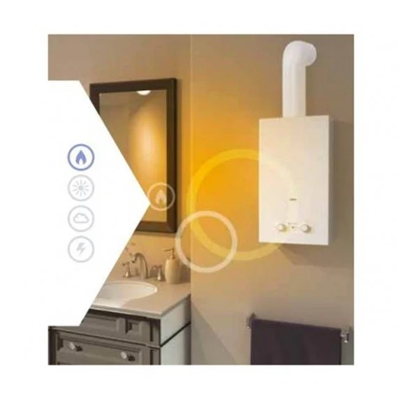Chauffe-eau à chambre ouverte Chaffoteaux BRD LNX 14 L GPL à faibles émissions de NOx