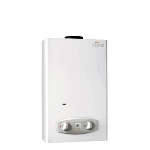 Chauffe-eau à chambre ouverte Ferroli ZEFIRO ECO C 14 à faibles émissions de NOx et au méthane - NEUF