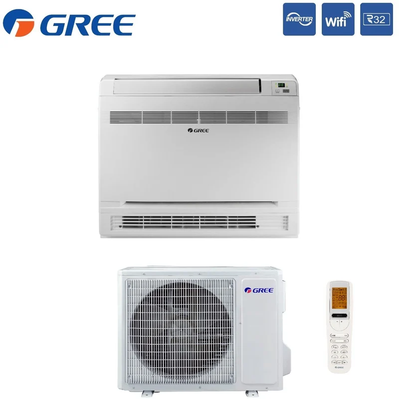 Climatiseur Gree Console 18 000 BTU GEH18AA-K6DNA1F R-32 avec Wi-Fi intégré - Neuf