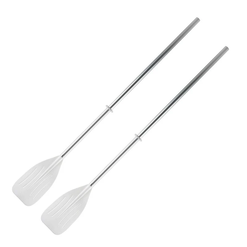 Paire de rames en aluminium de 124 cm en 2 sections pour bateau pneumatique 29R105-1