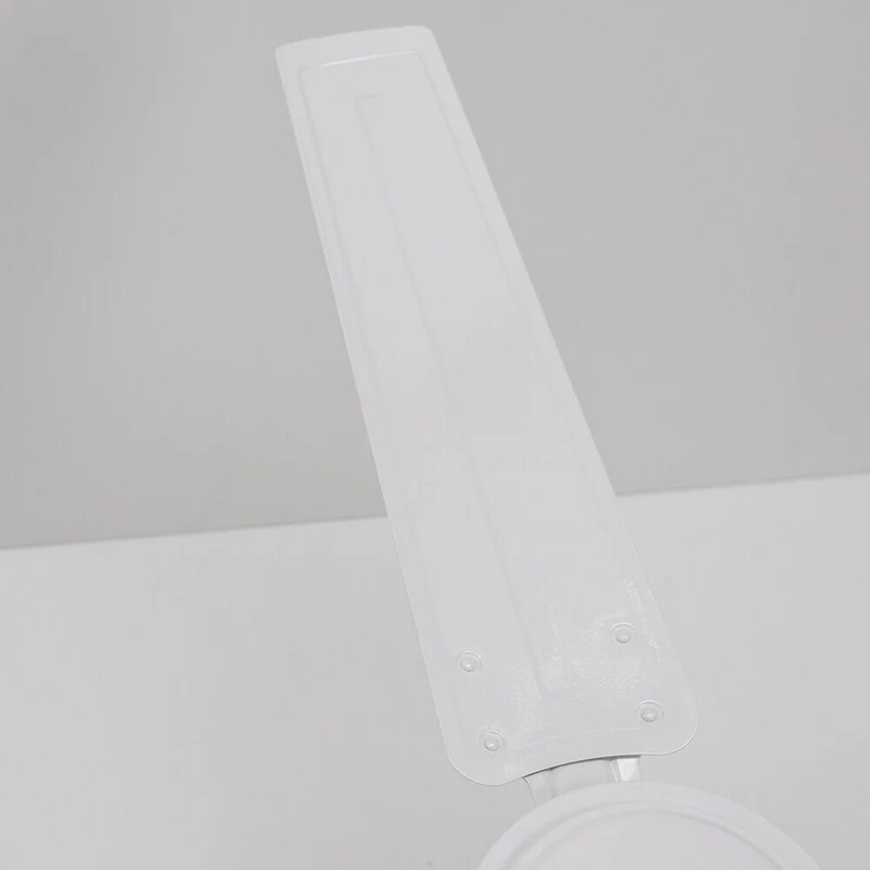 Ventilateur de plafond à 3 pales avec éclairage, diamètre 120 cm, 70 W, BLANC, DA54009