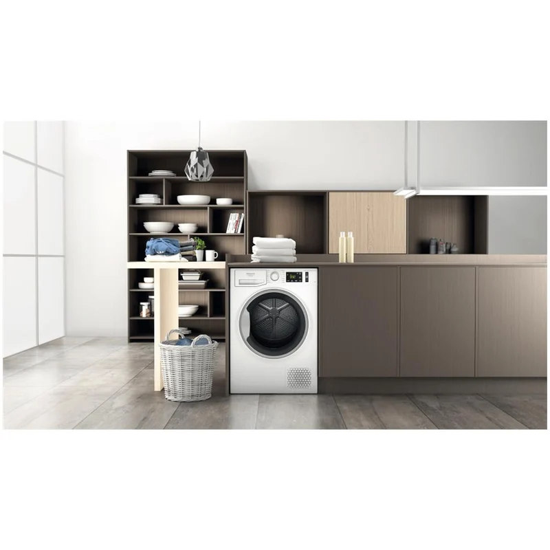 Sèche-linge à pompe à chaleur Hotpoint NT M11 8X3SKY IT 8 kg Classe A+++ (H 84,9 x L 59,7 x P 65,5 cm) Anti-allergie Moteur Inverter Cycle doux