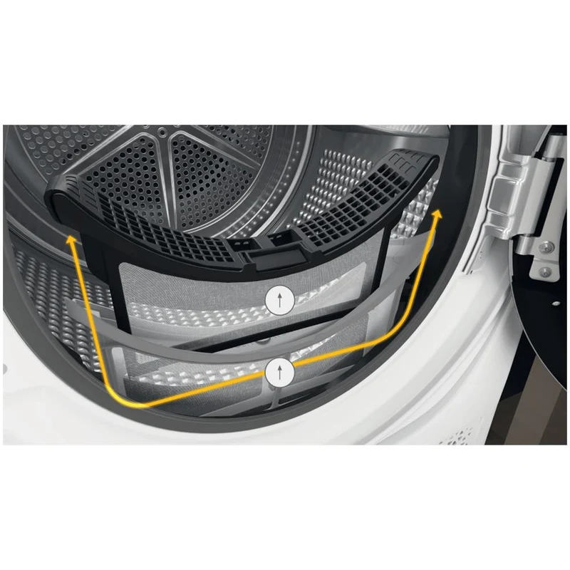 Sèche-linge à pompe à chaleur Hotpoint NT M11 8X3SKY IT 8 kg Classe A+++ (H 84,9 x L 59,7 x P 65,5 cm) Anti-allergie Moteur Inverter Cycle doux