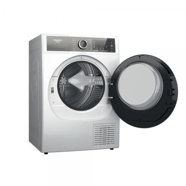 Sèche-linge à pompe à chaleur Hotpoint H8 D94WB IT 9 kg Classe A+++ (H 84,9 x L 59,7 x P 64,9 cm) Moteur Inverter Anti-allergie