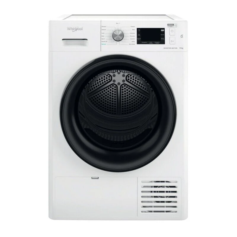 Sèche-linge à pompe à chaleur Whirlpool FFTN M22 9X3B IT 9 kg Classe A+++ (H 84,9 x L 59,5 x P 64,9 cm) Moteur Inverter 6th Sense Technology