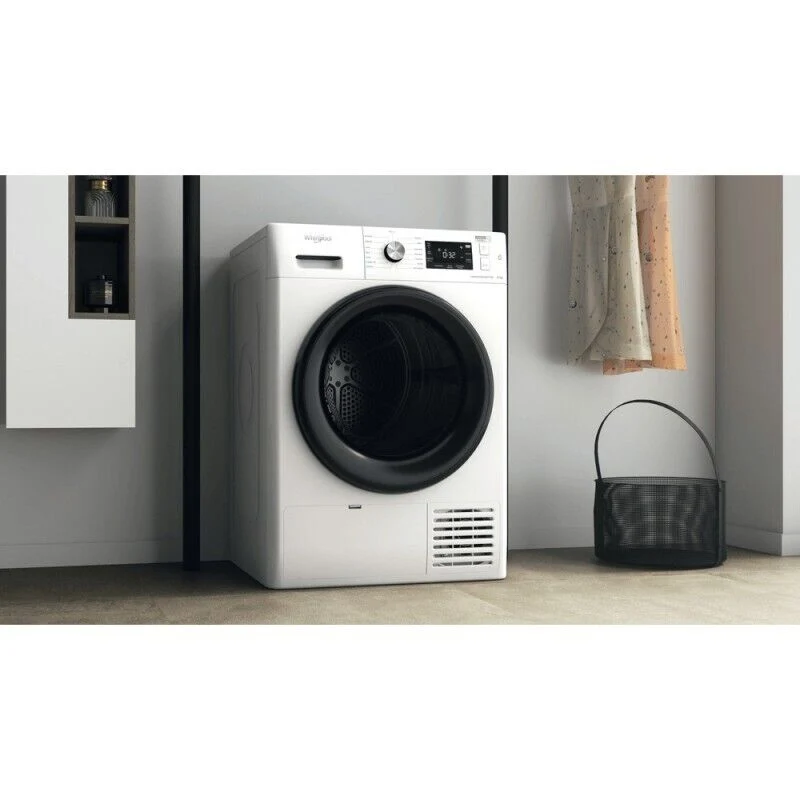 Sèche-linge à pompe à chaleur Whirlpool FFTN M22 9X3B IT 9 kg Classe A+++ (H 84,9 x L 59,5 x P 64,9 cm) Moteur Inverter 6th Sense Technology