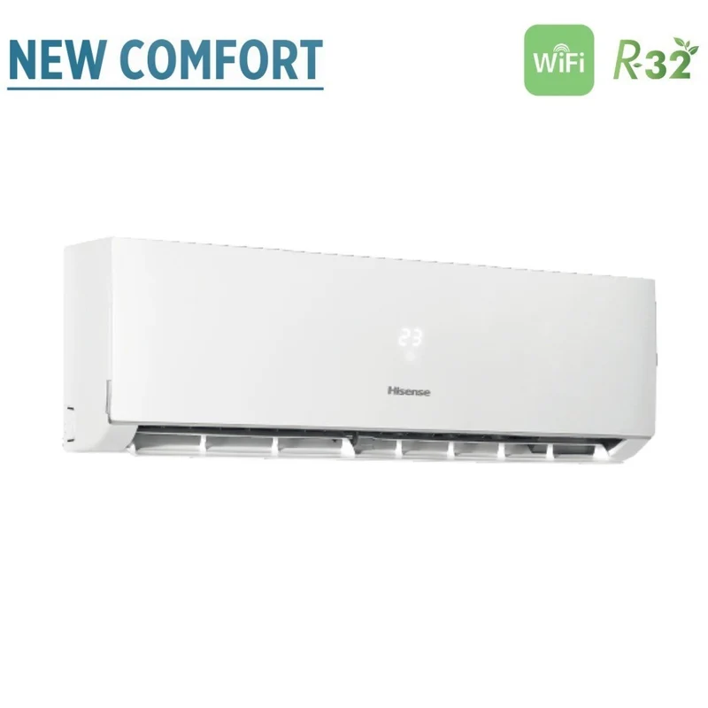 Climatiseur Hisense Penta Split Inverter NEW COMFORT Series 7+7+7+7+9 avec 5AMW125U4RTA R-32 Wi-Fi en option 7000+7000+7000+7000+9000