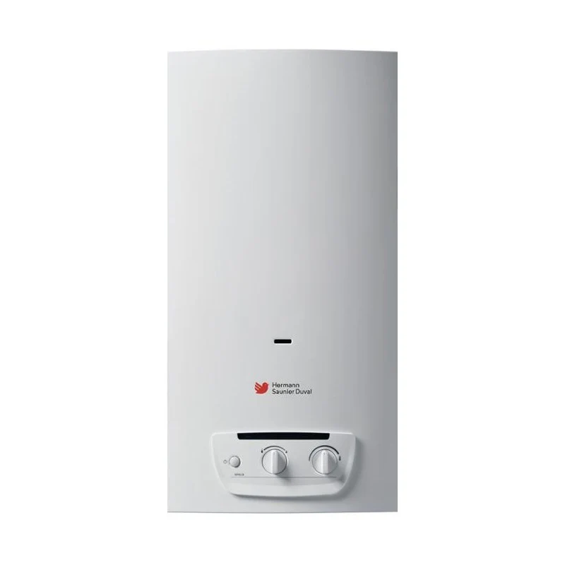 Chauffe-eau à chambre ouverte au méthane à faibles émissions de NOx Hermann Saunier Duval OPALIA C 11/1 LI 8000024724 Allumage électronique