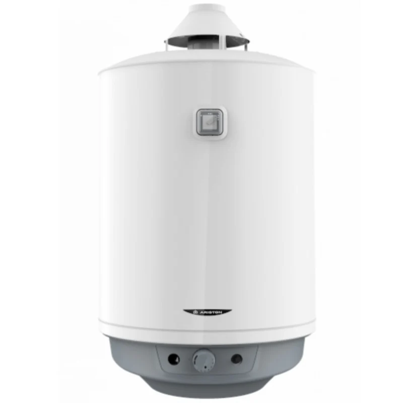 Chauffe-eau à gaz à accumulation Ariston S/SGA X 50 litres, à chambre ouverte, code 3211185, ErP, faibles émissions de NOx, neuf, fonctionnant au méthane ou au GPL.