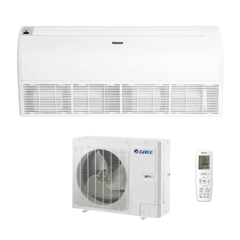 Climatiseur Gree GUD140ZD/AT 48 000 BTU, plafonnier/plancher, R-32, Wi-Fi en option, monophasé - Neuf