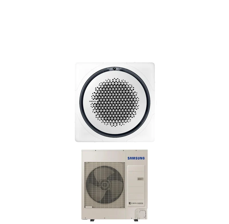 Climatizzatore Condizionatore Samsung Inverter Cassetta 360° 48000 Btu AC140RN4PKG/EU Trifase R-32 Wi-Fi Optional Vari Pannelli Disponibili