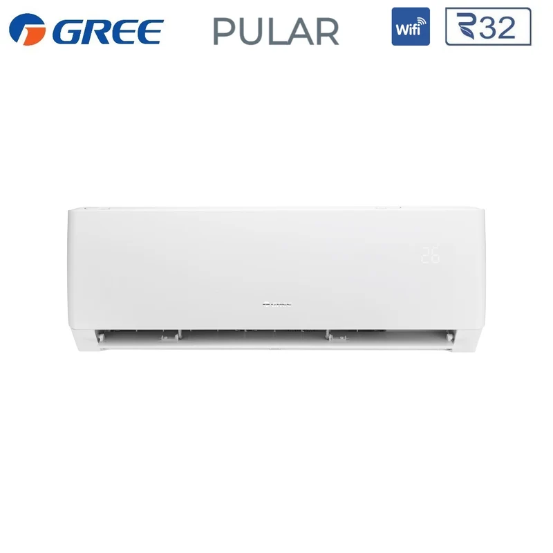 Climatiseur penta-split Gree inverter série PULAR 9+9+12+12+12 avec GWHD(42)NK6LO R-32 Wi-Fi intégré 9000+9000+12000+12000+12000
