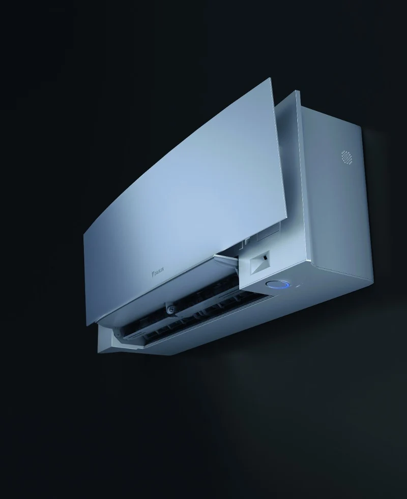 Climatiseur quadri-split inverter Daikin Bluevolution Quadri EMURA SILVER III série 7+7+12+18 avec 4MXM80N R-32, Wi-Fi intégré, puissance 7000+7000+12000+18000 BTU, couleur argent - Garantie italienne