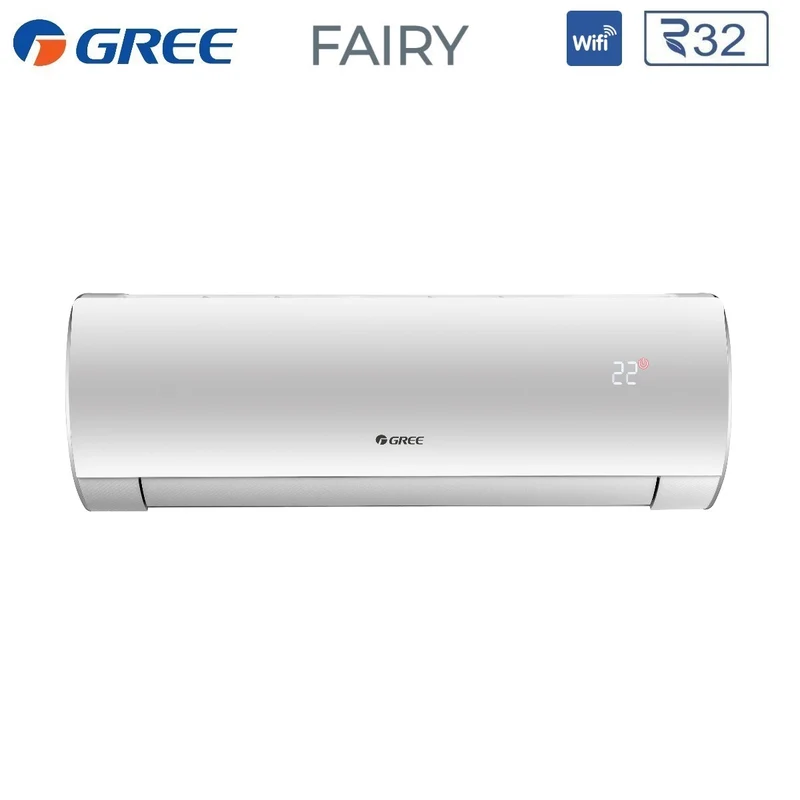 Climatiseur quadri-split inverter Gree série FAIRY 12+12+12+12 avec GWHD(36)NK6LO R-32 et Wi-Fi intégré 12000+12000+12000+12000