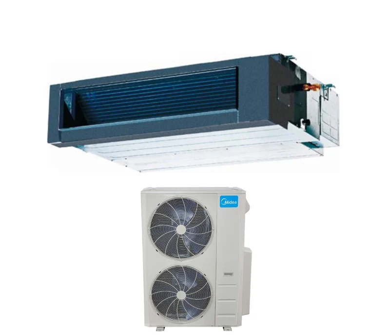 Climatiseur gainable Midea Inverter 48000 Btu MTB-140 + MOUE-140K Monophasé R-410