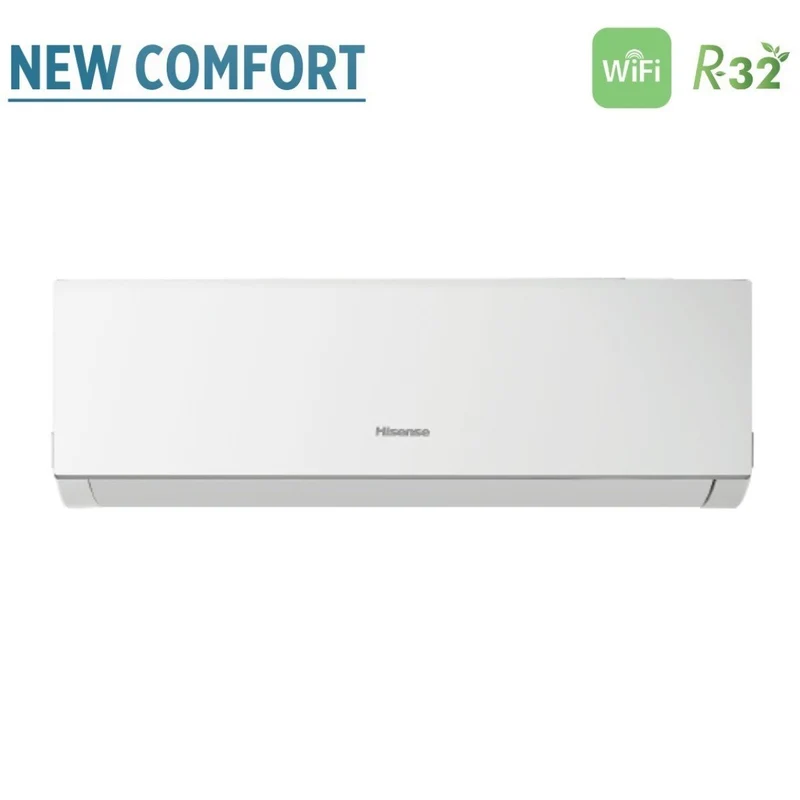Climatiseur Hisense Penta Split Inverter NEW COMFORT Series 9+9+9+9+9 avec 5AMW125U4RTA R-32 Wi-Fi en option 9000+9000+9000+9000+9000 - Neuf