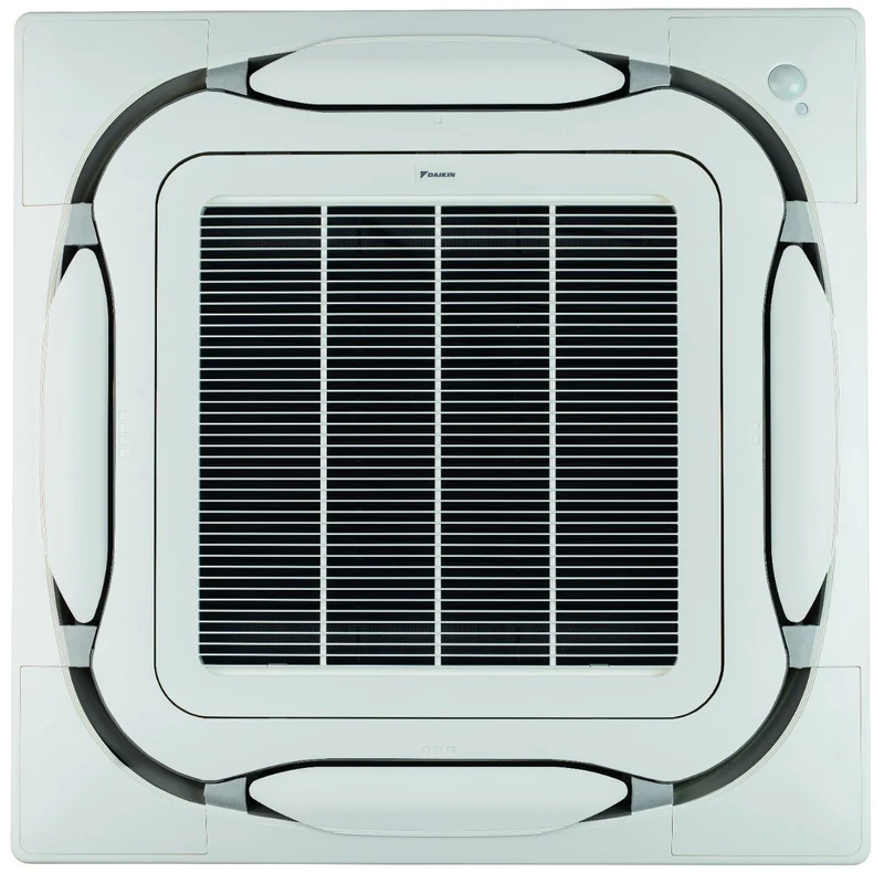 Climatiseur cassette Inverter Daikin Bluevolution SkyAir Alpha-Series 48 000 BTU FCAG140B + RZAG140NY1 triphasé R-32 avec Wi-Fi en option et grille standard