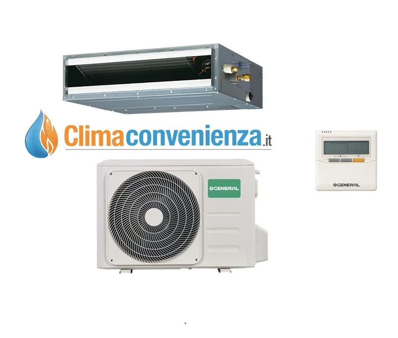 Climatiseur gainable Fujitsu General 14000 BTU ARHG14LLTB COMPACT