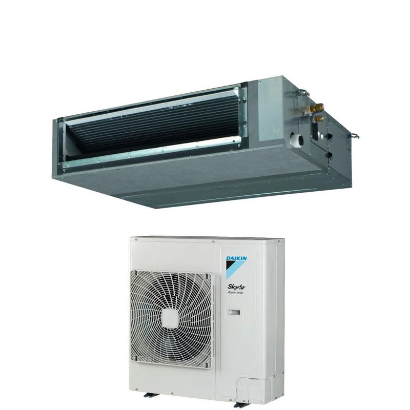 Climatiseur gainable Daikin Bluevolution, puissance moyenne 48 000 BTU FBA140A + RZASG140MY1, triphasé R-32, Wi-Fi en option
