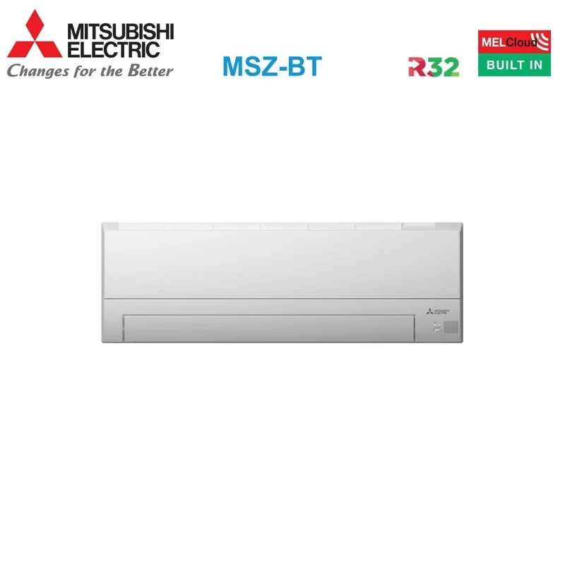 Climatiseur penta-split Mitsubishi Electric MSZ-BT 7+7+12+12+12 avec Wi-Fi intégré MXZ-5F102VF