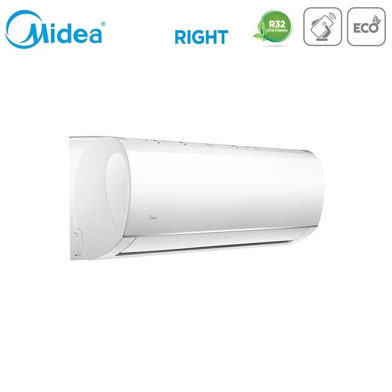 Climatiseur quadri-split inverter Midea série RIGHT 9+9+9+9 avec M4OE-28HFN8-Q R-32 Wi-Fi en option 9000+9000+9000+9000 - Neuf