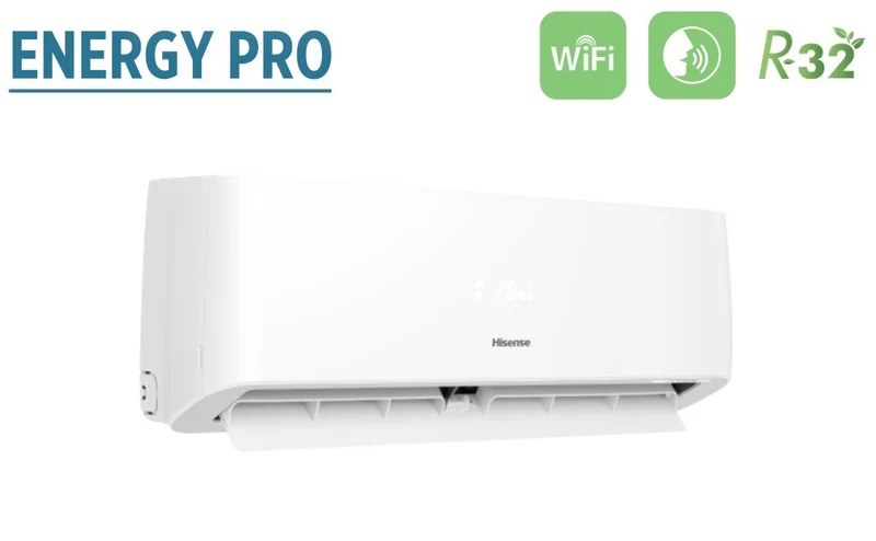 Climatiseur penta-split Hisense ENERGY PRO 9+9+9+9+9 Inverter Penta avec 5AMW125U4RTA R-32 et Wi-Fi intégré 9000+9000+9000+9000+9000 - Neuf