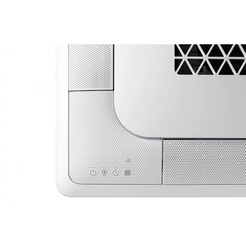 Climatiseur Samsung Mini Cassette 4 voies Windfree 18 000 BTU AC052NNNDKH R-410 avec Wi-Fi en option, télécommande sans fil et panneau inclus