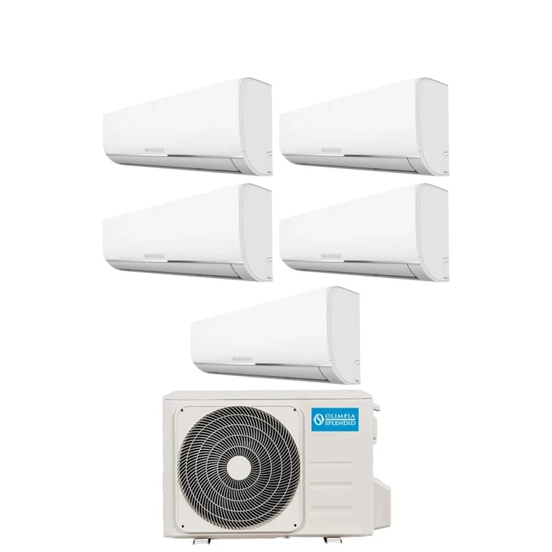 Climatiseur penta-split inverter Olimpia Splendid Penta NEXYA série S4 9+9+9+9+9 avec OS-CEMEH42EI R-32 Wi-Fi intégré 9000+9000+9000+9000+9000