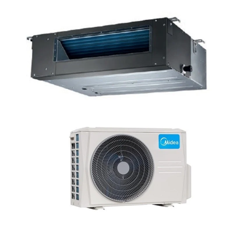 Climatiseur gainable MIDEA Inverter R32 48 000 BTU MTI-48FNXD0 A++ triphasé - NEUF