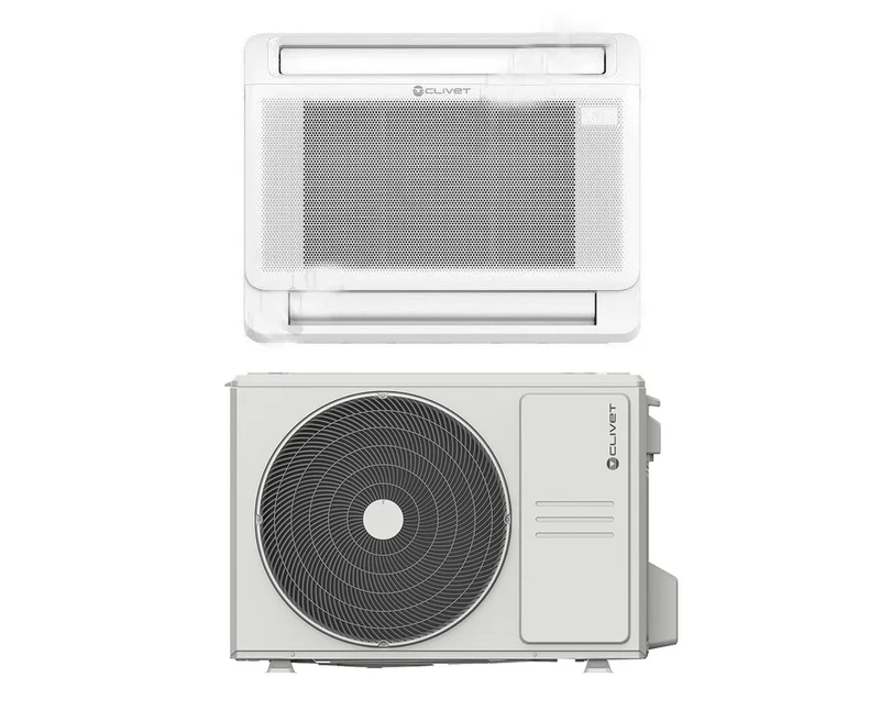 Climatiseur console Inverter Clivet, série Console 3, 18 000 BTU, IC3-Y 53M R-32, A++, Wi-Fi, en option