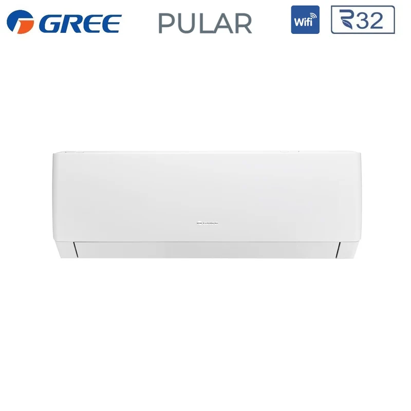 Climatiseur Gree Quadri Split Inverter série PULAR 9+9+9+12 avec GWHD(36)NK6LO R-32 et Wi-Fi intégré 9000+9000+9000+12000
