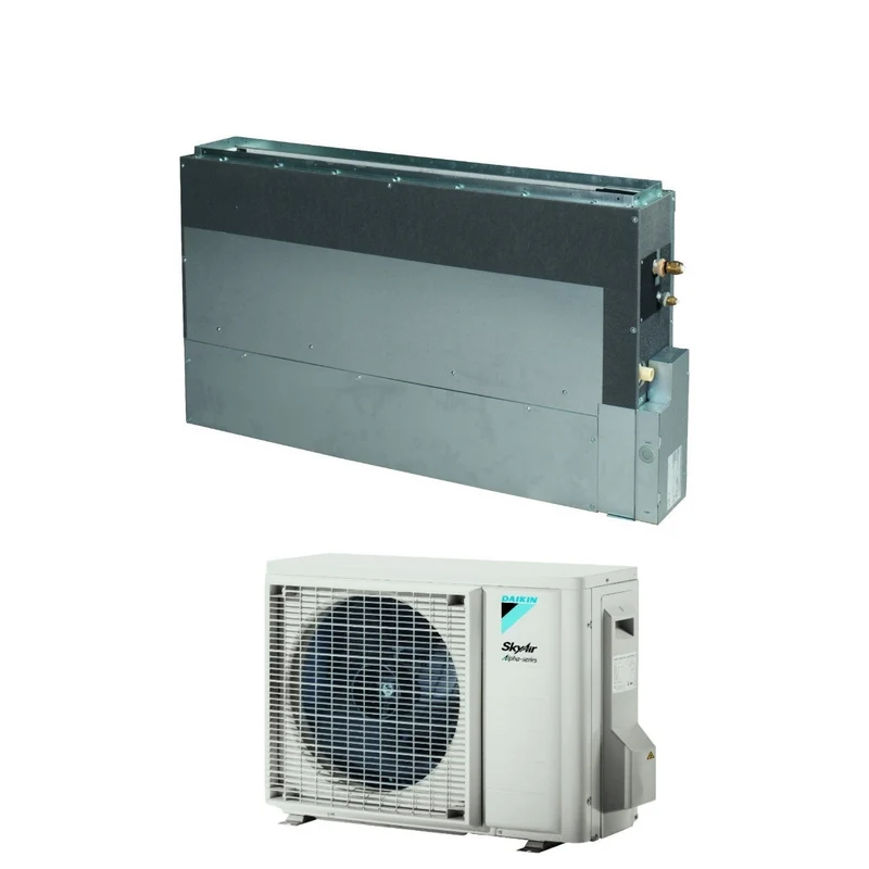 Climatiseur de sol encastrable Daikin Bluevolution SkyAir Alpha-Series 12000 Btu FNA35A9 + RZAG35A R-32 avec Wi-Fi en option