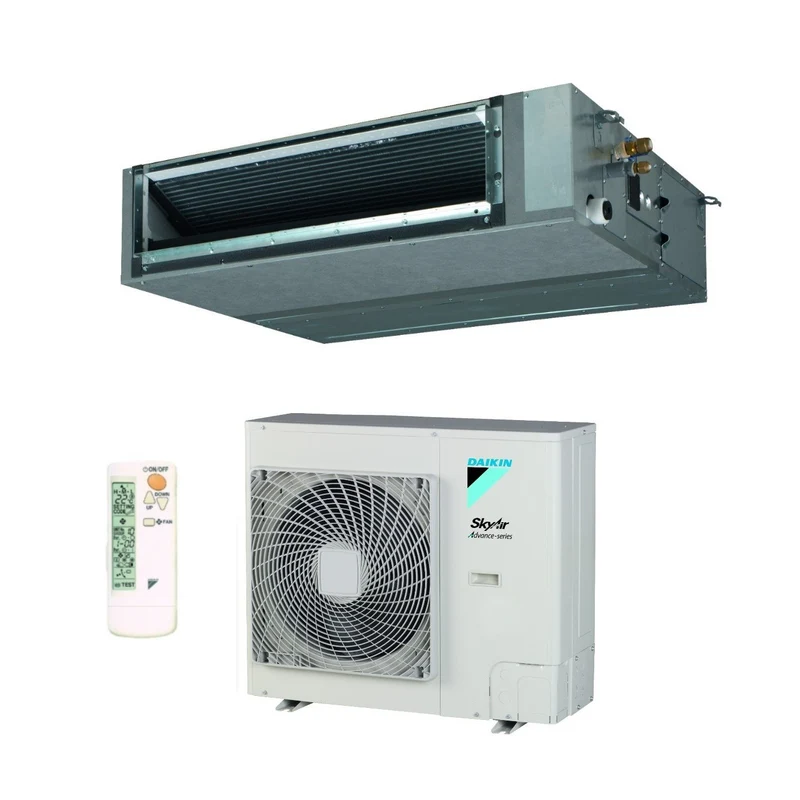 Climatiseur gainable Daikin Bluevolution, puissance moyenne, 24 000 BTU, FBA71A + AZAS71MV1, monophasé, R-32, Wi-Fi en option