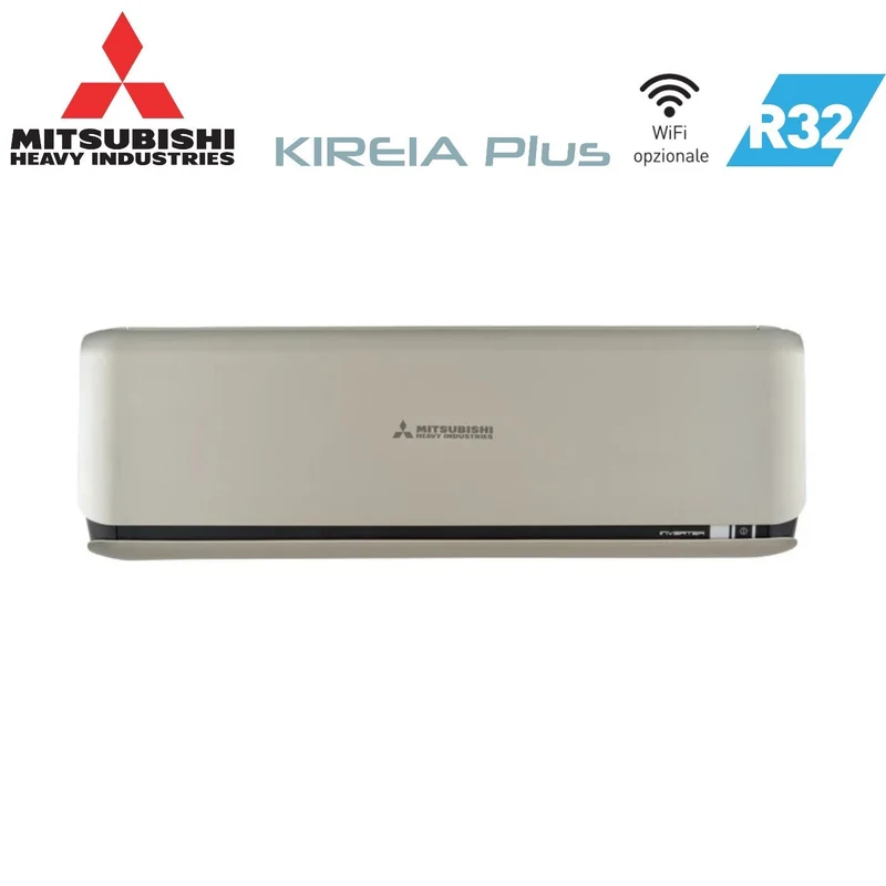 Climatiseur quadri-split inverter Mitsubishi Heavy Industries KIREIA PLUS Titanium série 7+7+7+21 avec SCM80ZS-W R-32 et Wi-Fi en option 7000+7000+7000+21000