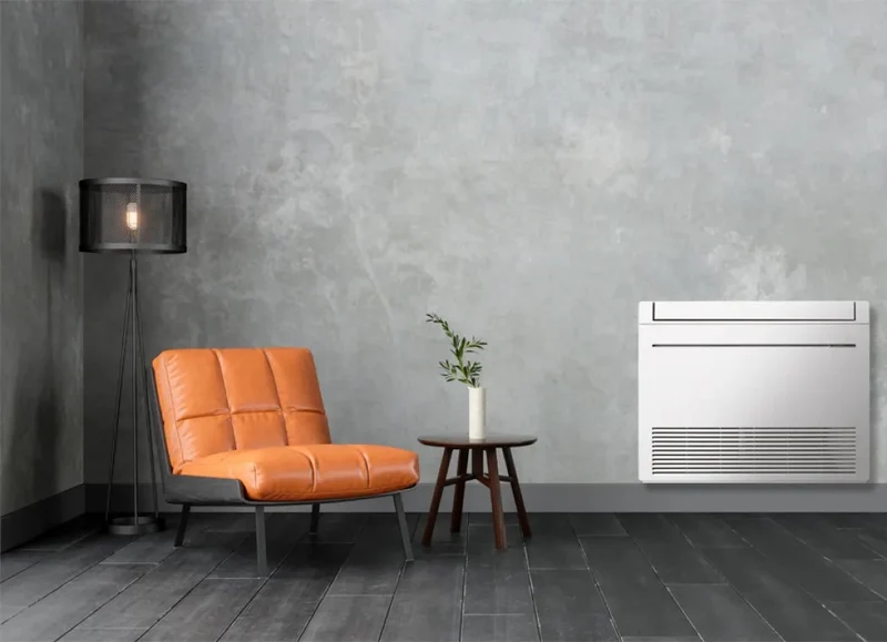 Climatiseur sur pied Mitsubishi Electric MFZ-KT50VG R-32 18 000 BTU avec Wi-Fi en option