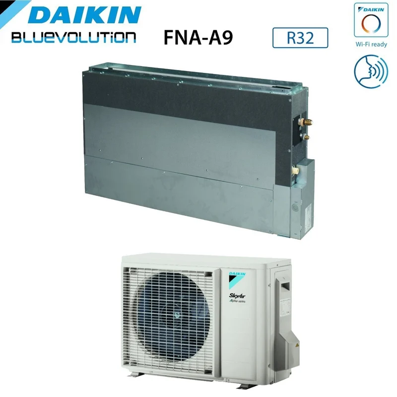 Climatiseur sur pied Daikin Bluevolution SkyAir Alpha-Series 21 000 BTU FNA60A9 + RZAG60A R-32 avec Wi-Fi en option