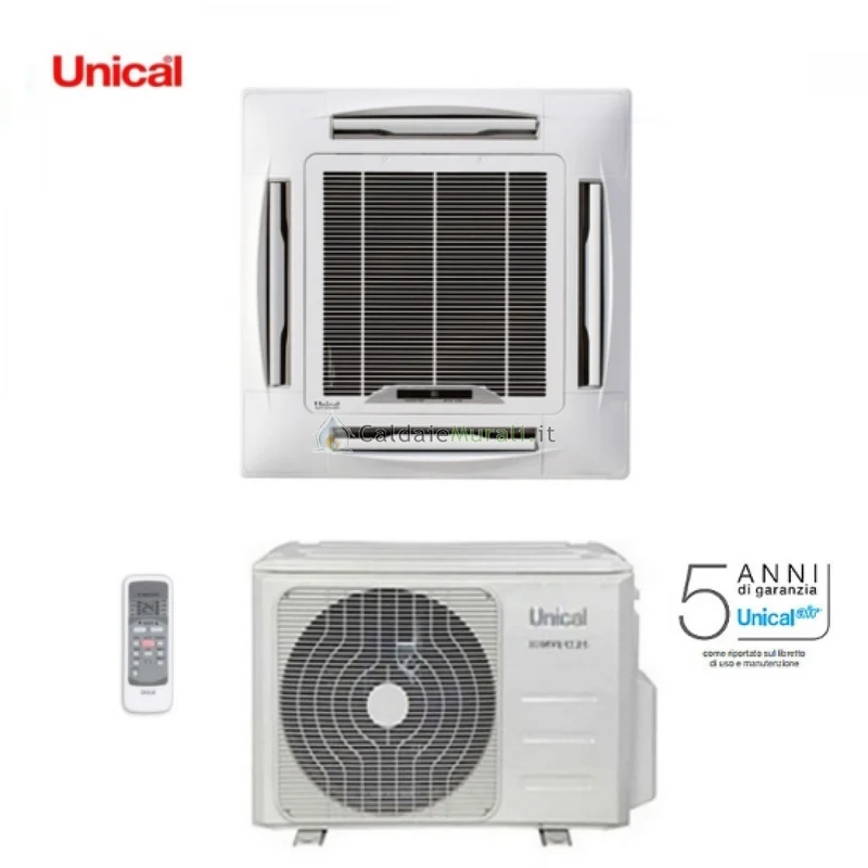 Climatiseur cassette mono-split inverter UNICAL 18000 BTU CS09 18H A++/A+