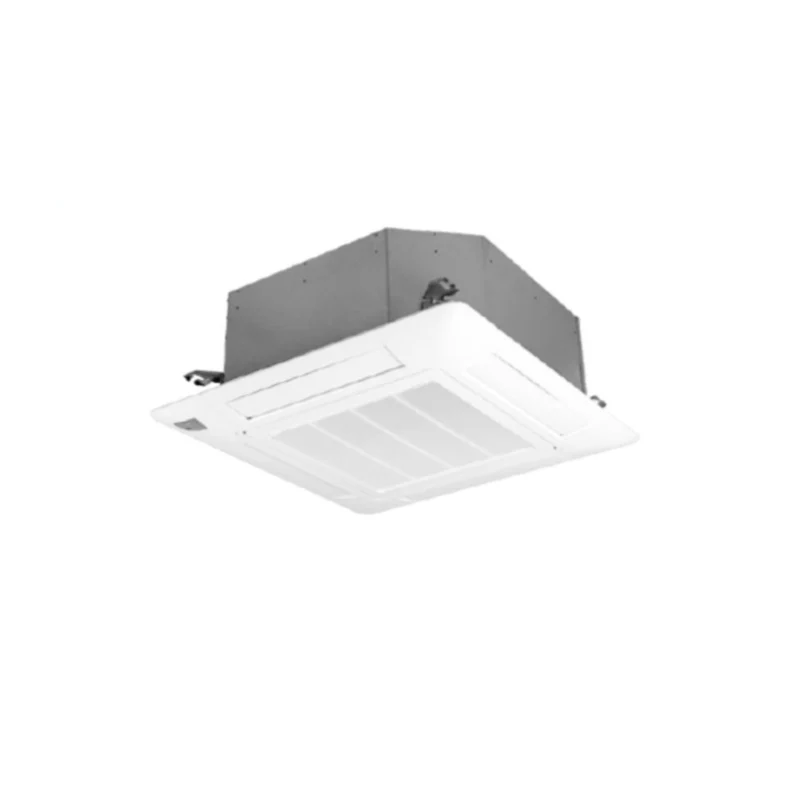 Climatiseur cassette Hisense AUC140UR4RHB4 48 000 BTU, triphasé R-32, Wi-Fi en option, télécommande et panneau de commande inclus - Neuf