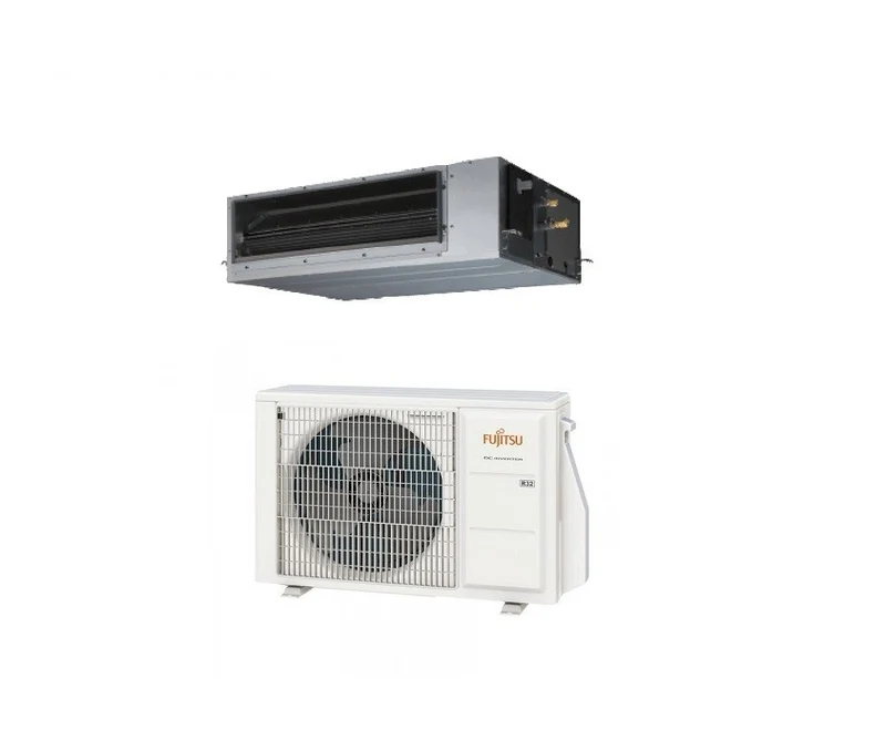 Climatiseur gainable Fujitsu série KHT 45 000 BTU R-32 code 3NGF89515 ARXG45KHTAP triphasé - NEUF