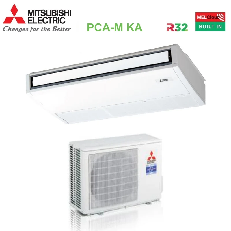Climatiseur mural Mitsubishi Electric série P, 18 000 BTU, à inverseur de puissance, PCA-M50KA, R-32, Wi-Fi en option