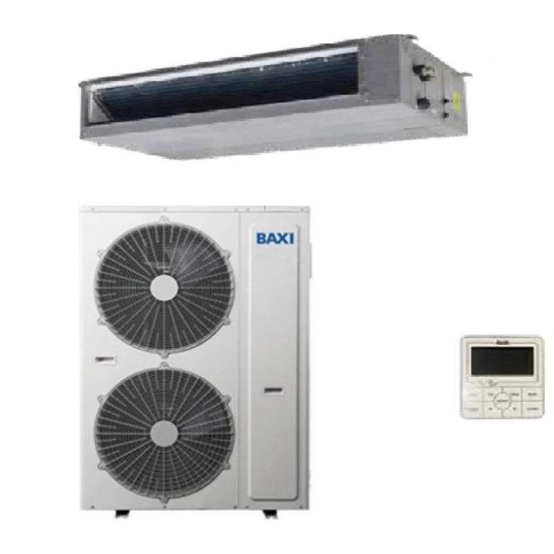 Climatiseur gainable BAXI Luna Inverter R-32 48 000 BTU RZGND140 avec Wi-Fi en option