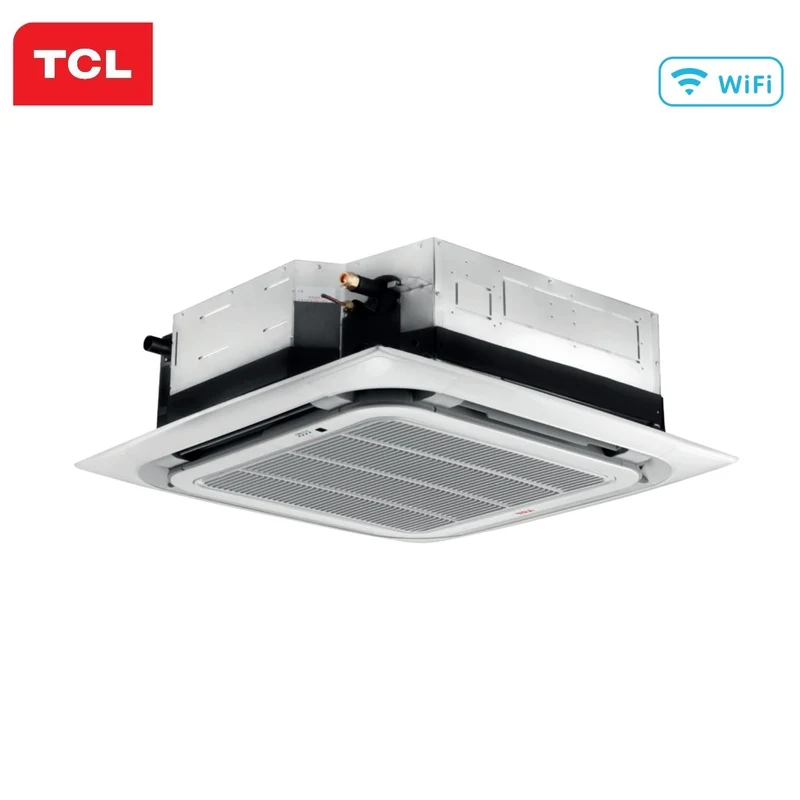Climatiseur cassette TCL Inverter 24 000 BTU MN24SS0 + MT2410 R-32 Wi-Fi intégré Classe A++/A+ avec grille incluse