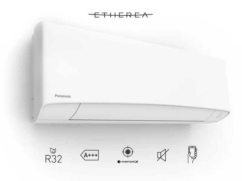 Climatiseur quadri-split Panasonic Etherea blanc 9+9+9+9 avec Wi-Fi intégré CU-4Z68TBE R-32