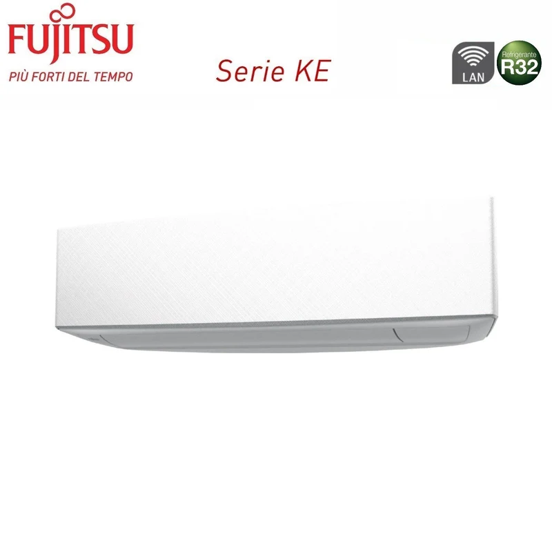 Climatiseur quadri-split inverter Fujitsu série KE WHITE 9+12+14+14 avec AOYG30KBTA4 R-32, Wi-Fi intégré, couleur blanche